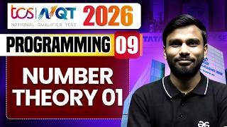 TCS NQT 2026 | Programming 09 | Number Theory 01 | TCS NQT Preparation