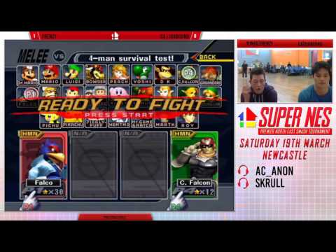 SNES Melee Pools - Frenzy (Falco) vs UA l Diabound (Falcon)