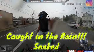 Drenched Ride: ZX14R vs Surprise Storm