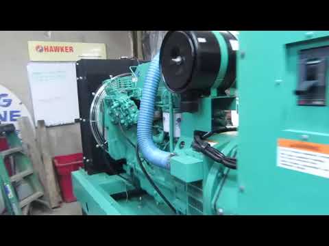 175 KW DIESEL GENERATOR CUMMINS RE-CONNECTABLE 294 HOURS 6CTA8.3-G2 8.3 LITER