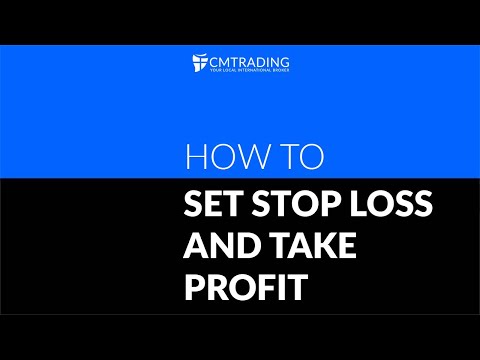 How To Set Stop Loss and Take Profit CMTrading
