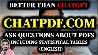 Ask AI to Interpret PDF for You - ChatPDF.com - Better than ChatGPT - English!