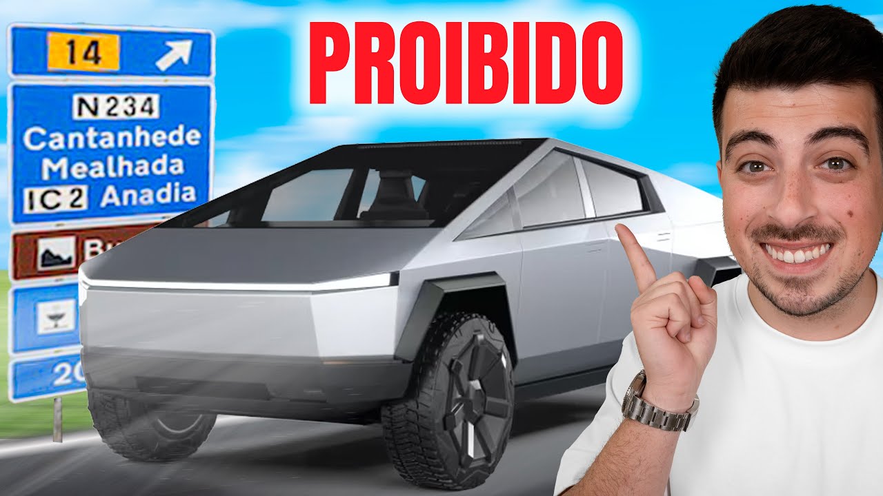 Porque foi PROIBIDO na EUROPA? (Tesla Cybertruck)