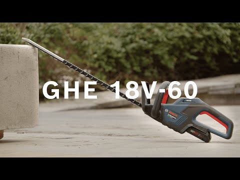 Bosch GHE 18V-60 Professional | Cordless Hedgecutter