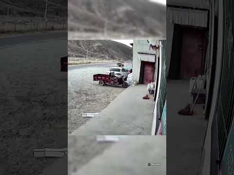 Terrifying moment 7.1 magnitude earthquake hits Tibet
