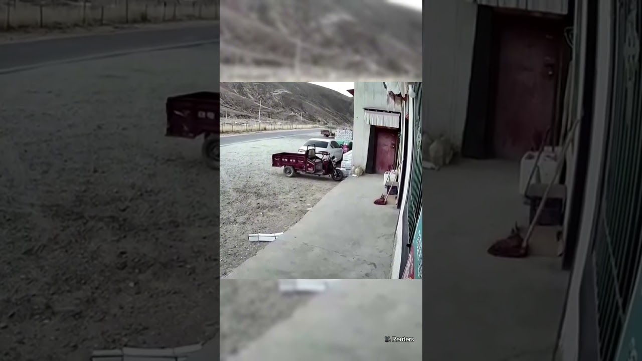 Borzalmas pillanat, 7,1-es erősségű földrengés rázta meg Tibetet