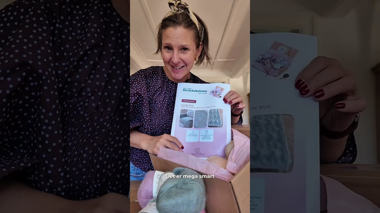 Unboxing Strikkeboksen april 2026