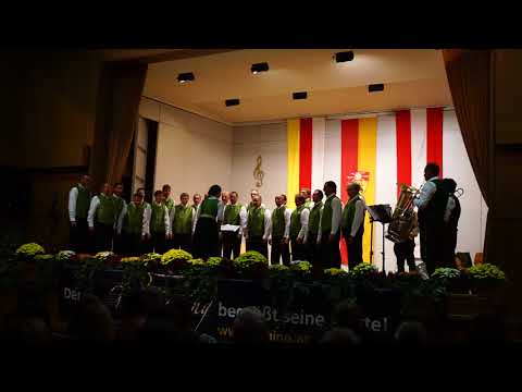 MGV Kaning | Livemitschnitt | Im Herzen brennt leise a Feuerle | (2016)