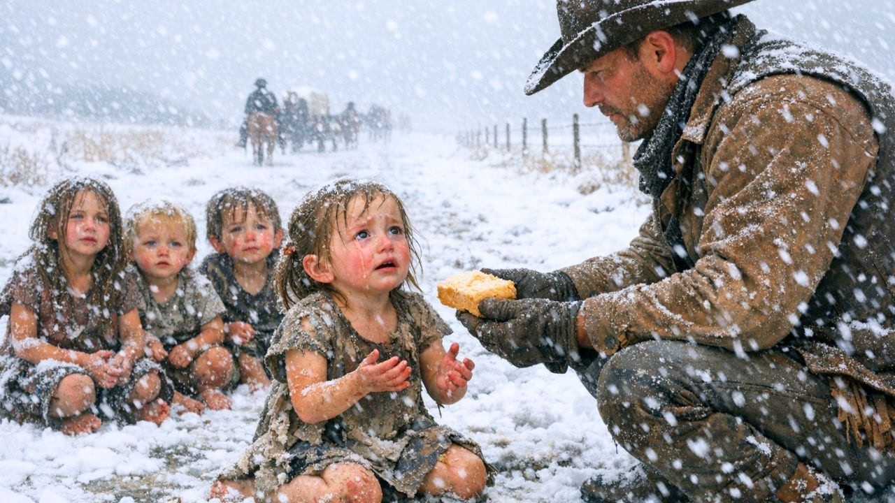 Orphans Trapped in a Blizzard — Until a Broken Cowboy Made a Life-Changing Decision