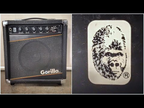 Gorilla TC-35 1987 The Tube Cruncher Combo Guitar Amplifier image 8