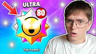 Atidariau x80 Ultra Trophy Box'ų Brawl Stars'e!?😯 #1
