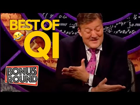 BEST Of The QI Panelists! and Stephen Fry!