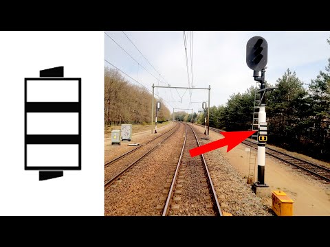 [5K] Railway Signals Explained PART 22: Bijzonder gevaarpunt Ut-Amf CABVIEW HOLLAND SNG 28mrt 2021