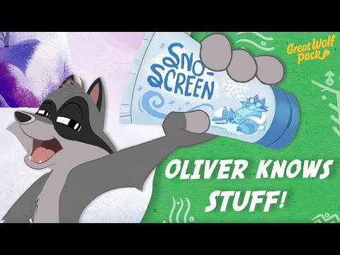 Oliver Raccoon Knows Stuff! | The Great Wolf Pack