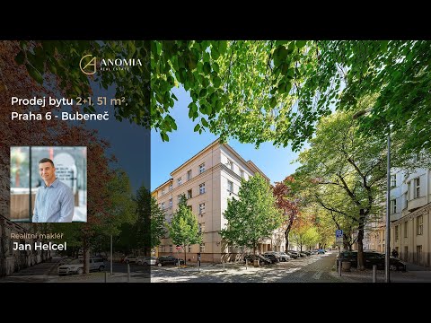Prodej bytu 2+1, 51 m², Praha 6 - Bubeneč