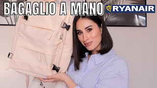 BAGAGLIO A MANO RYANAIR ✈️ Trucchi e consigli per risparmiare 💡