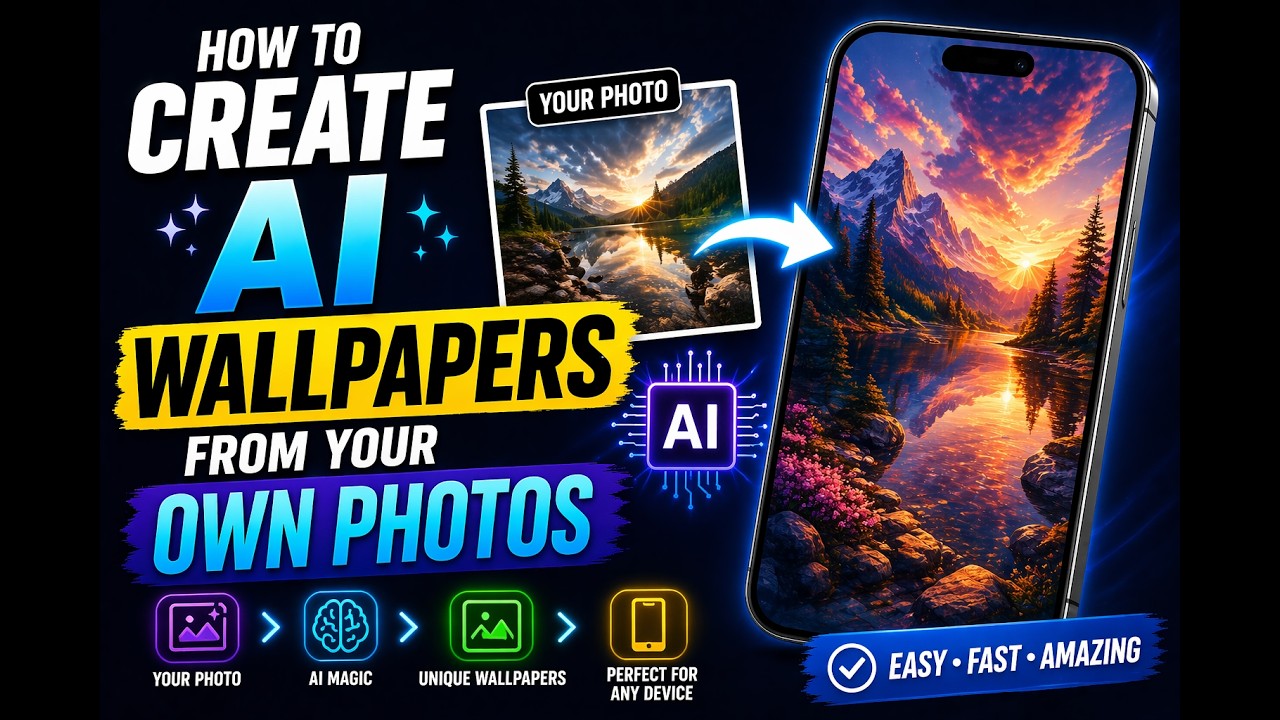 How to Create AI Wallpapers from Your Own Photos