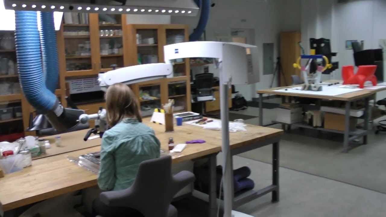 IMA Conservation: Lab Tour: Objects and Variable Art
