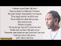 Kendrick Lamar - 6:16 in LA (Lyrics)