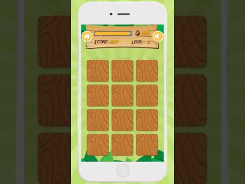 Animals Memory Game - Brain Game, Picture Match Video