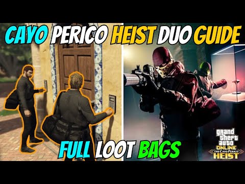 CAYO PERICO HEIST DUO GUIDE ! Full STEALTH & ELITE Challenge GTA Online