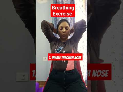 Breathing exercise to improve lung capacity #Exercise for COPD