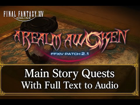 FFXIV ARR 2.1 Full Voice Over all MSQ Fast Play #3 New Home Base