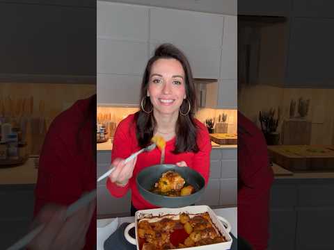 This One Pan Chicken + Potatoes is on repeat in my house