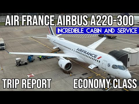 Miniatura de YouTube para Air France Airbus A220-300