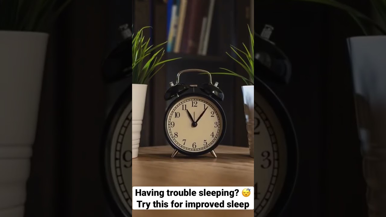 Need to sleep better? Try these hacks. Full video with 6 more proven tips 👇👇 #shorts #insomnia
