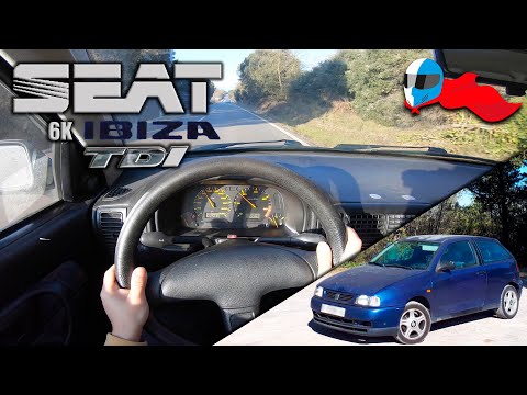 1999 SEAT Ibiza 6K 1.9 TDI 90 (66kW) POV 4K [Test Drive Hero] #21 ACCELERATION, ELASTICITY & DYNAMIC