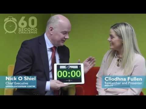 Cliodhna Fullen, Irish TV, takes the 60 Second Challenge