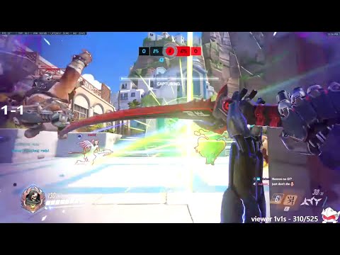 NECROS GENJI GOD - OVERWATCH SEASON 25 TOP 500
