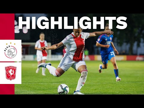 Strijdend ten onder 😔 | Highlights Ajax Vrouwen - FC Twente Vrouwen