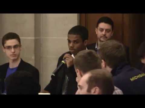 Michigan Student Rejects Claim Blacks Must Vote to Divest