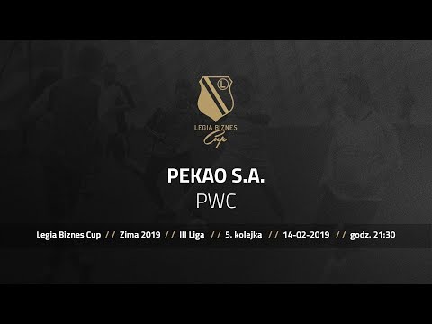Skrót spotkania PEKAO S.A. - PWC ( Legia Biznes Cup Zima 2019 )