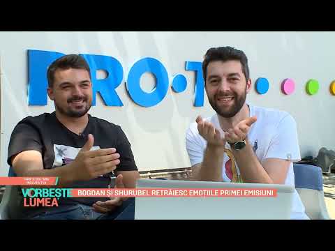 Bogdan și Shurubel retrăiesc emoțiile primei emisiuni