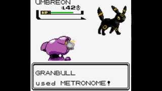 Pokemon Crystal - Metronome Only No Items Part 11: Elite Four Karen