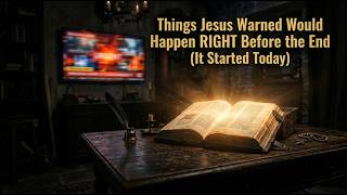 The 3 Things Jesus Warned Would Happen RIGHT Before the End (It Started Today)