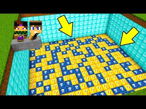 PISCINA di LUCKYBLOCK FORTNITE vs MINECRAFT! - Minecraft ITA
