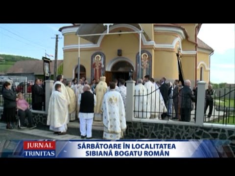Sărbătoare în localitatea sibiană Bogatu Român