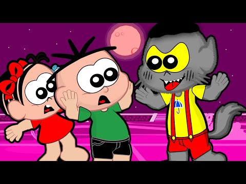 Mônica e Cebolinha em Cascão o Lobisomem - Desenho Animado