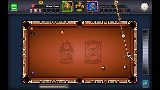 Noobie with bad cue gets lucky