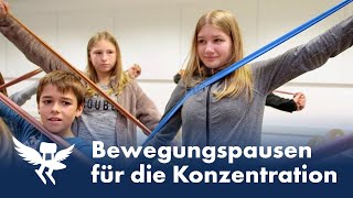 Bewegte Schule: Konzentration durch Springen, Rennen, Kräfte messen