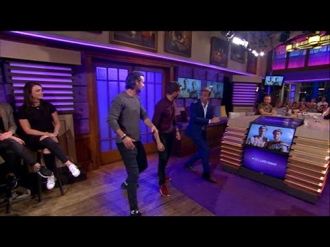 Peter krijgt dansles van Jan en Ish - RTL LATE NIGHT