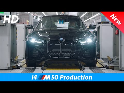 BMW i4 M50 Production - FIRST look | This is how it's made!