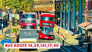 Is This London's Most Epic Cross-City Bus Journey? Piccadilly Circus to Dulwich in a Downpour!