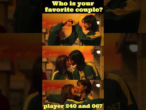 Squid Game BEST Couple | | AI Hugging | AI Kissing | AI Hand Heart #squidgame2 #fyp #thanos  #kdrama