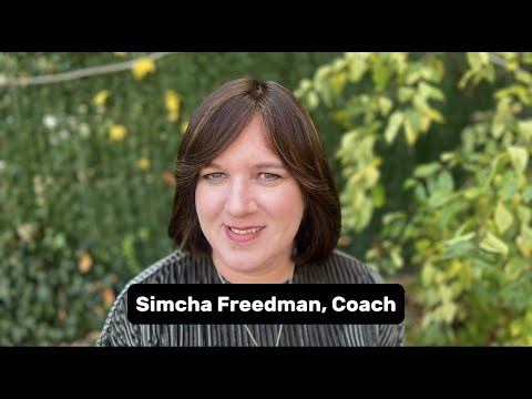 Simcha Freedman, M.S.Ed.|Life Coach|OKclarity
