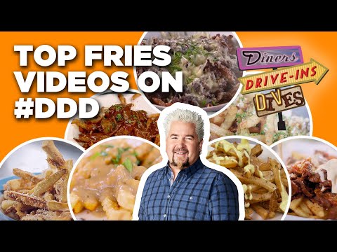 Top Fries Guy Fieri Ate on #DDD | Diners, Drive-Ins and Dives | Food Network